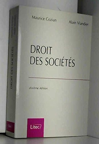 9782711128013: Droit des socits (ancienne dition)