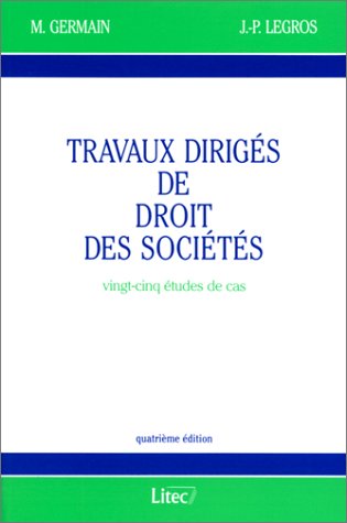 Stock image for Travaux Dirigs De Droit Des Socits for sale by Anybook.com