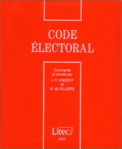 Stock image for Code lectoral, 4e dition (ancienne dition) for sale by Ammareal