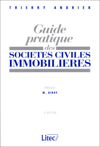 Stock image for Socits civiles immobilires, 4e dition (ancienne dition) for sale by Ammareal
