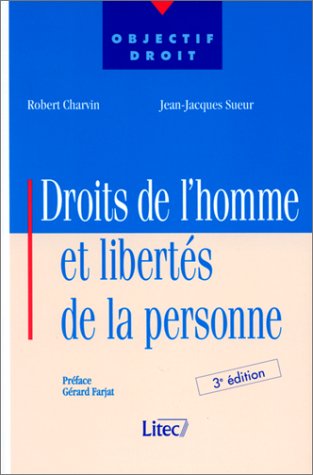 Beispielbild fr Droits de l'homme et liberts de la personne (ancienne dition) zum Verkauf von Ammareal