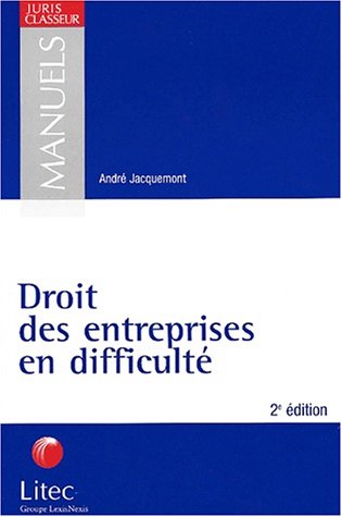 9782711133772: Droit Des Entreprises En Difficulte. 2eme Edition