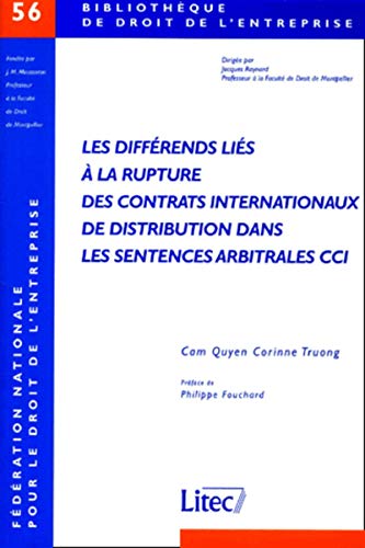 9782711133826: les differents lies a la rupture des contrats internationaux de distribution dans les sentences