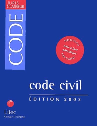 Code Civil 2003 (9782711134328) by Lucas, A.