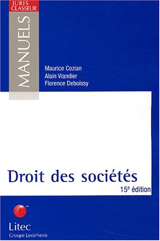 Beispielbild fr Droit des socits, 15e dition (ancienne dition) zum Verkauf von Ammareal