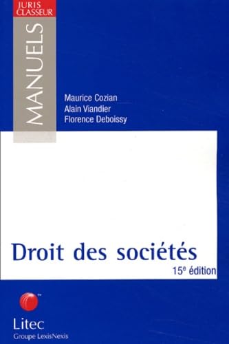 Stock image for Droit des socits, 15e dition (ancienne dition) for sale by Ammareal