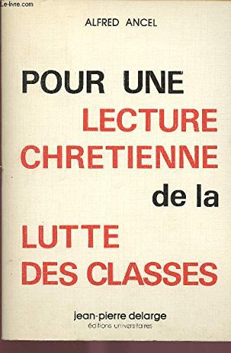 Stock image for Pour lecture xte lutte classes m2600801 for sale by Librairie Th  la page