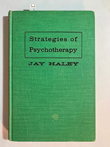 Strategies of Psychotherapy (9782711301584) by Haley Jay