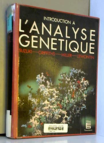 Stock image for Introduction  l'analyse gntique for sale by A TOUT LIVRE