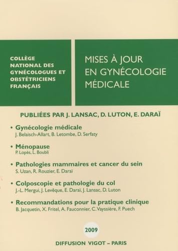 Beispielbild fr Mises  jour en gyncologie mdicale zum Verkauf von medimops