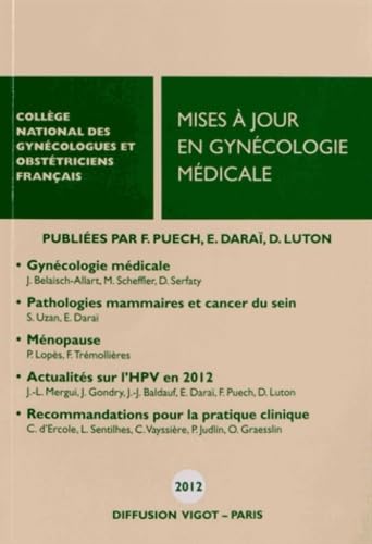 9782711404223: Mises  jour en gyncologie mdicale (0000)