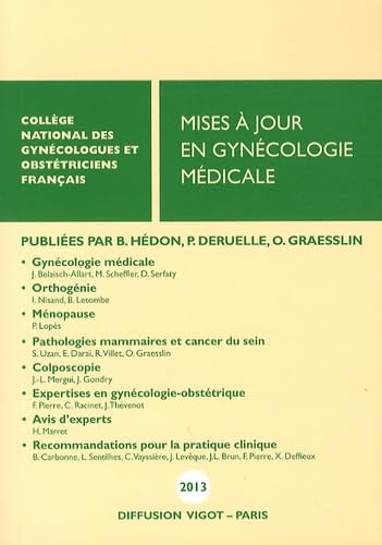 Stock image for Mises  jour en gyncologie mdicale for sale by medimops