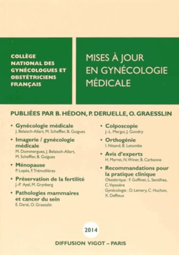 Stock image for Mises  jour en gyncologie mdicale for sale by medimops