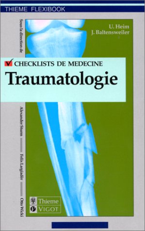 Beispielbild fr Checklist traumatologie zum Verkauf von medimops