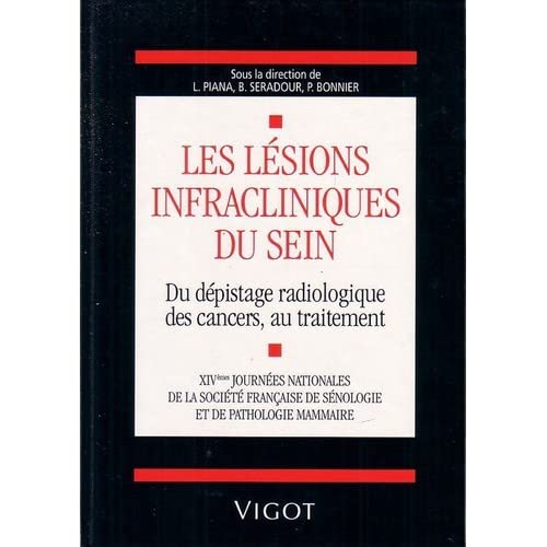 Beispielbild fr Les lsions infra-cliniques du sein zum Verkauf von medimops
