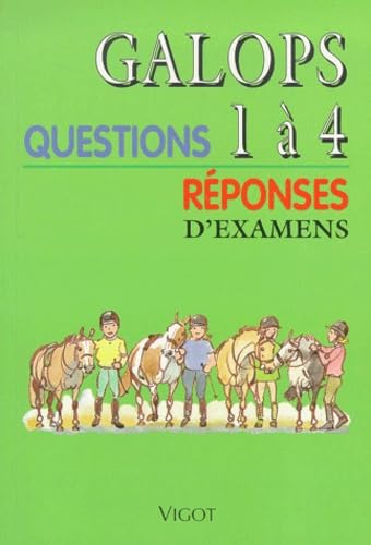 Stock image for Galops 1  4. Questions /rponses d'examens for sale by Ammareal