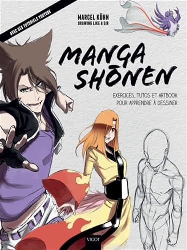 Stock image for Manga shonen : Exercices, tutos et artbook pour apprendre  dessiner for sale by medimops