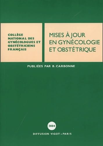 9782711481965: Mises  jour en Gyncologie et obsttrique