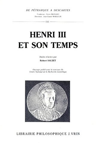 9782711610655: Henri III et son temps