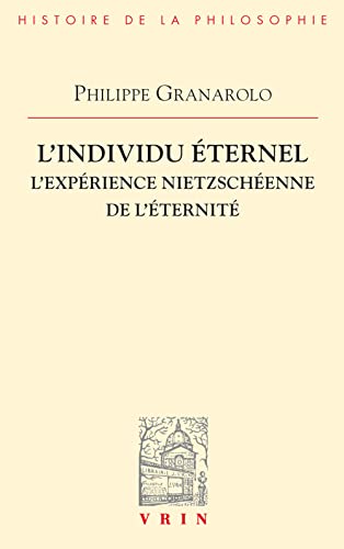 9782711611522: L'individu ternel