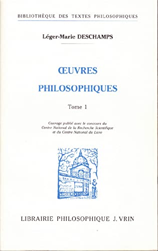 9782711611850: Oeuvres philosophiques 2 volumes (Bibliotheque Des Textes Philosophiques)