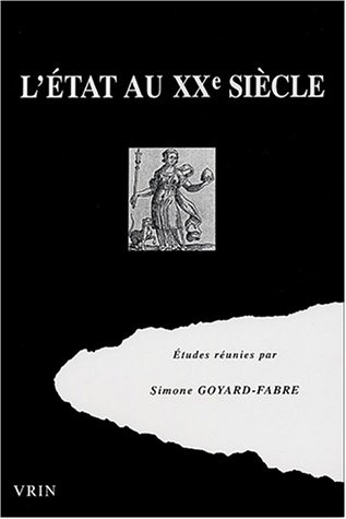 L'etat au XXe siecle