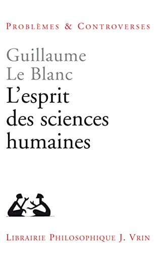 9782711617869: L'esprit des sciences humaines