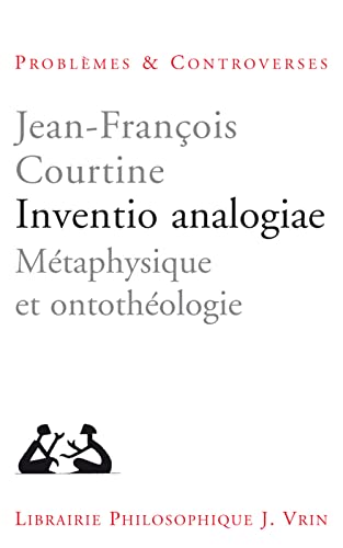 Stock image for Inventio analogiae : Mtaphysique et ontothologie for sale by medimops