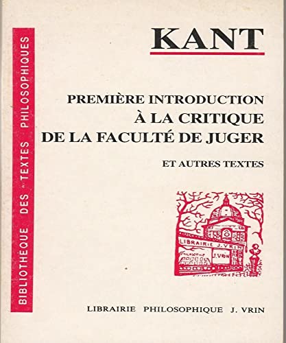 Imagen de archivo de Emmanuel Kant: Premi a la venta por ISD LLC