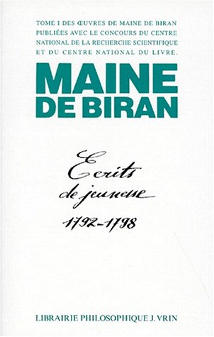 Imagen de archivo de Maine de Biran: a la venta por ISD LLC