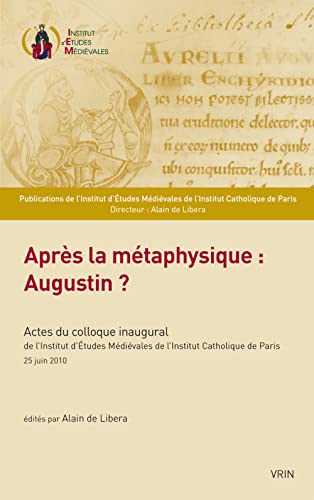 Imagen de archivo de Apres La Metaphysique: Augustin? a la venta por Revaluation Books