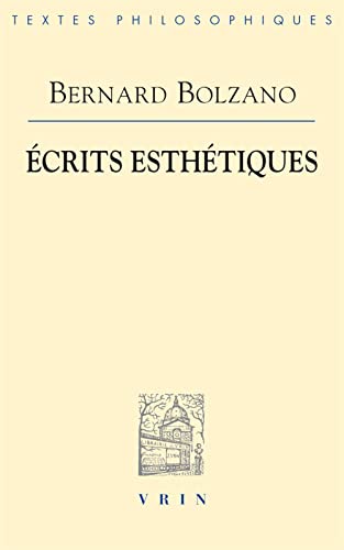 9782711627264: Ecrits esthtiques (Bibliotheque Des Textes Philosophiques)