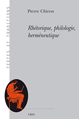 Imagen de archivo de Rhetorique philologie, herm a la venta por ISD LLC