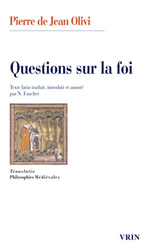 9782711629633: Questions sur la foi (Translatio; Philosophies Medievales)