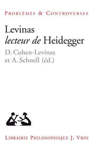 Beispielbild fr Levinas Lecteur de Heidegger zum Verkauf von ISD LLC