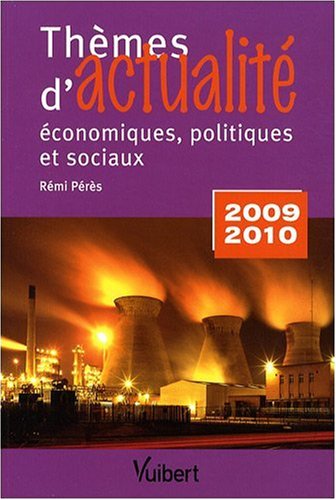 Stock image for Thmes d'actualit conomiques, politiques et sociaux for sale by Ammareal