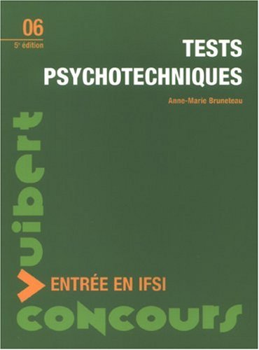 Imagen de archivo de Tests psychotechniques : Entre en IFSI a la venta por Ammareal