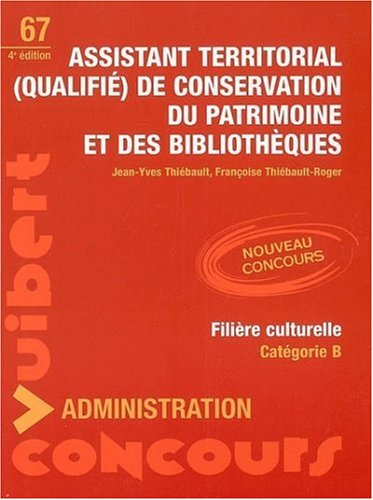 Beispielbild fr Assistant territorial (qualifi) de conservation du patrimoine et des bibliothques zum Verkauf von Ammareal