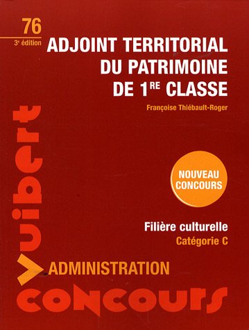 Beispielbild fr Adjoint territorial du patrimoine de 1e classe zum Verkauf von Ammareal