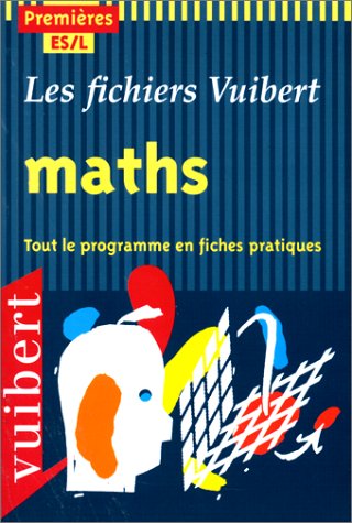 Beispielbild fr Mathmatiques, 1re ES, L zum Verkauf von Ammareal