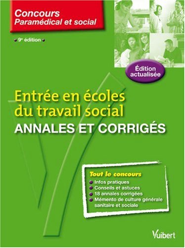 Beispielbild fr Entre en coles du travail social : Annales et corrigs zum Verkauf von Ammareal