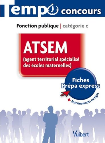 Imagen de archivo de ATSEM : Agent territorial spcialis des coles maternelles a la venta por Ammareal
