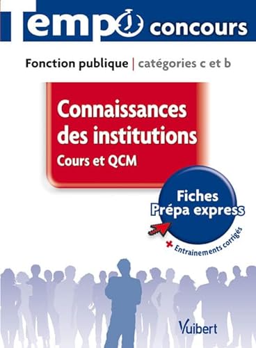Stock image for Connaissance des Institutions for sale by Ammareal