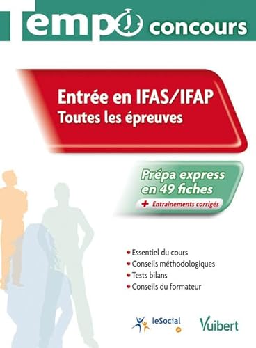 Stock image for Entre IFAS / IFAP : Toutes les preuves, collection Tempo concours for sale by medimops