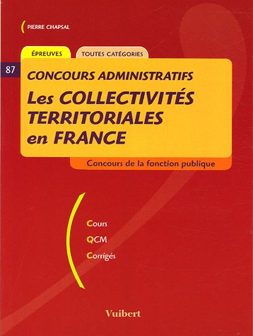 9782711763795: Les collectivits territoriales en France: Concours de la fonction publique