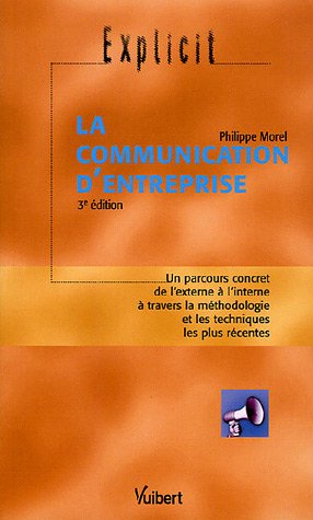Stock image for La communication d'entreprise for sale by Ammareal