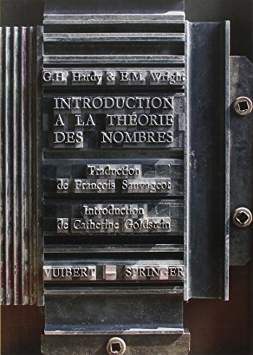 Introduction Ã: la thÃ©orie des nombres (9782711771684) by Hardy, G.h.; Wright, E.m.