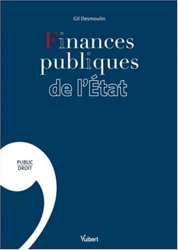 Imagen de archivo de Finances publiques de l'Etat a la venta por Chapitre.com : livres et presse ancienne