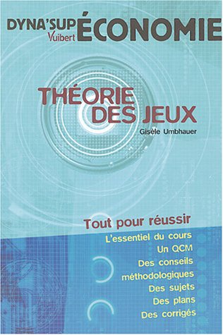 Stock image for Thorie des jeux for sale by medimops