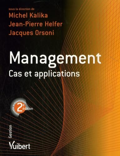 Beispielbild fr Management : Cas et applications zum Verkauf von Ammareal